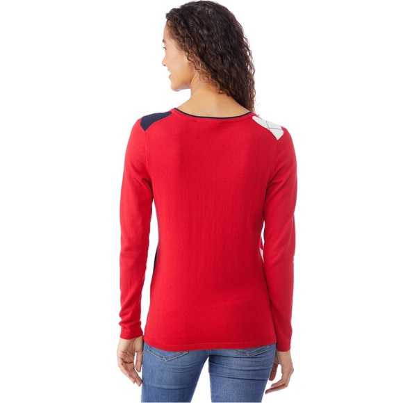 Tommy Hilfiger Ivy Tricolor Argyle Sweater - Picture 5 of 7